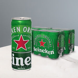 24 פחיות בירה Heineken 330 מ"ל